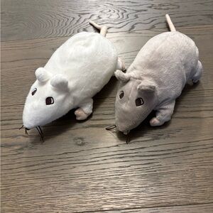 Mouse plush toys both brand new 14” long
